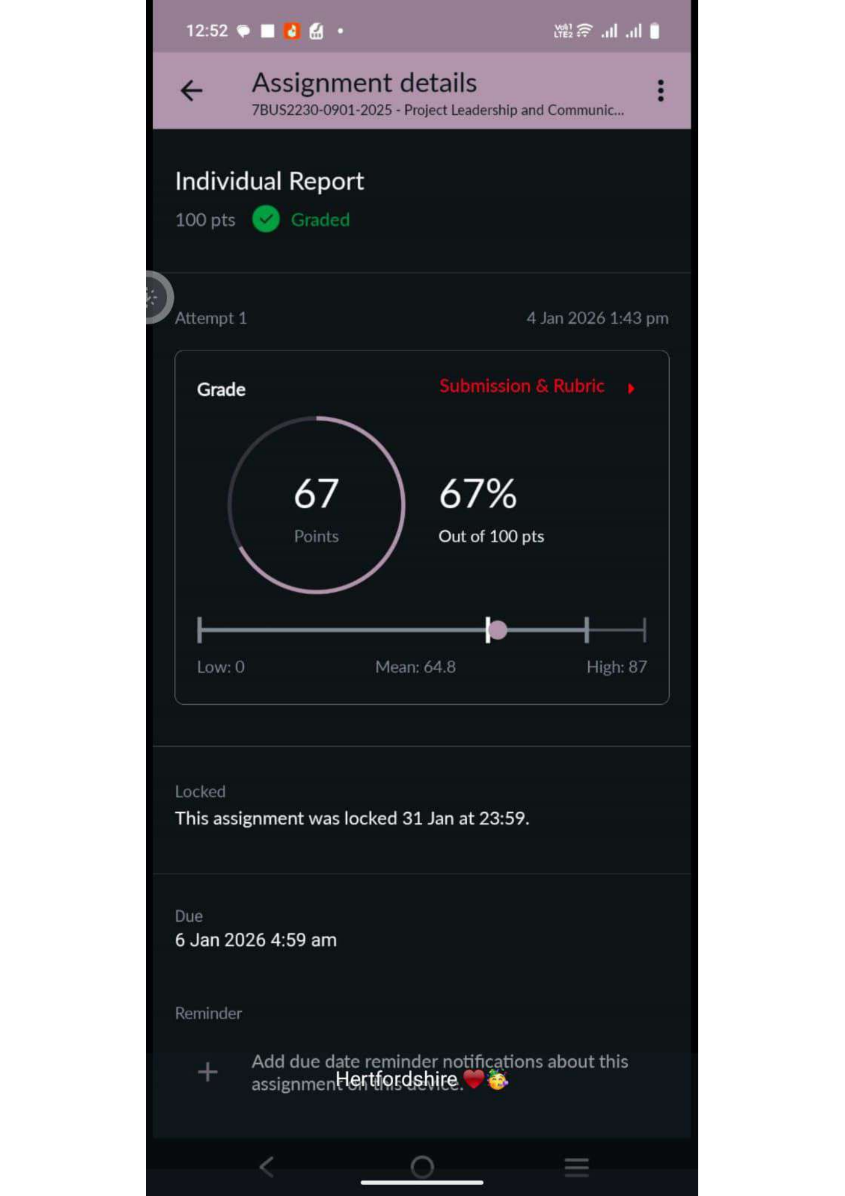 Result proof 9