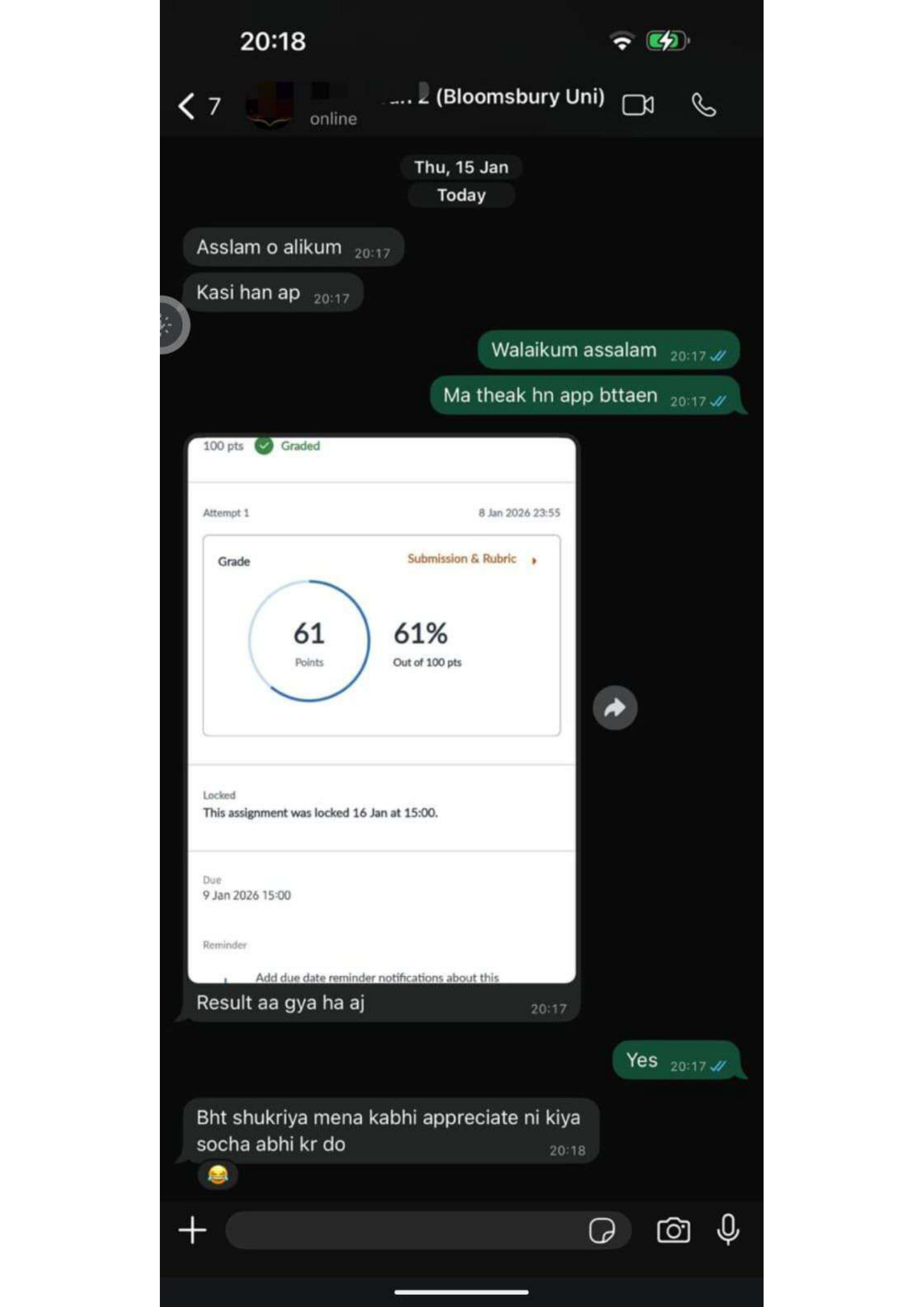 Result proof 18